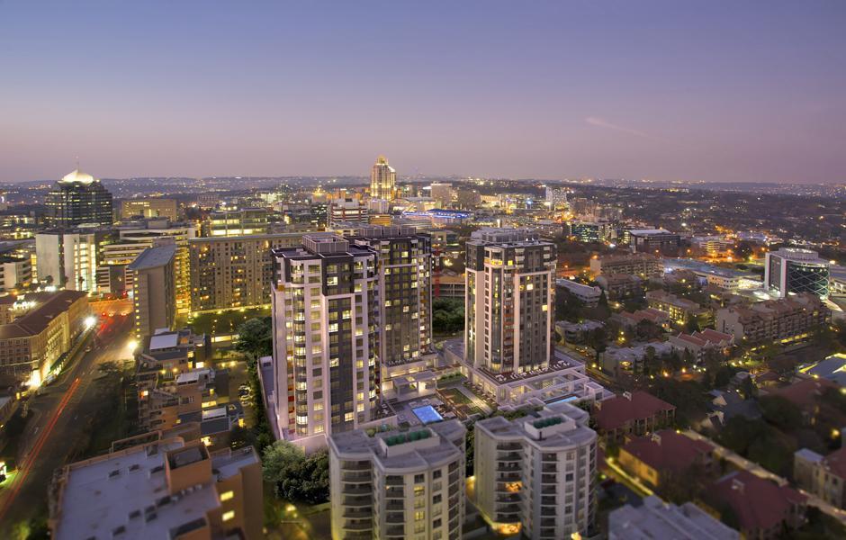 615 Sandton Skye Йоганнесбурґ Екстер'єр фото